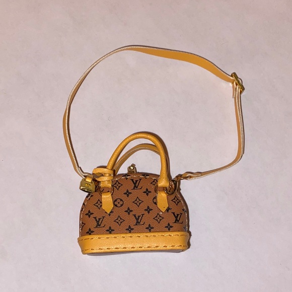 Labubu Luxury Handbag Purse Miniature Alma Bag - Picture 1 of 6